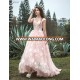 Sweet pink ball gown vestidos de quinceanera dresses short front long back