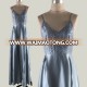 Ladies elegant sexu back open blue gown sequin evening dress bulk wholesale sleeveless long maxi prom dresses